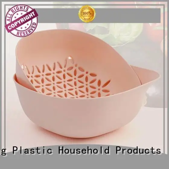 HongXing cutting kitchen strainer basket in different color to store fruits 1