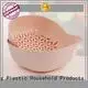HongXing cutting kitchen strainer basket in different color to store fruits 1