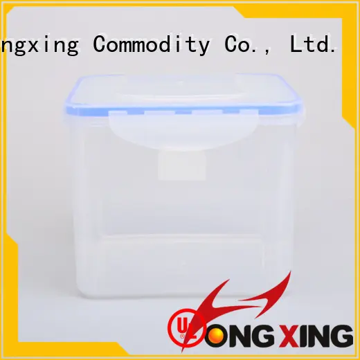 HongXing safe plastic containers with lids for cookie 1