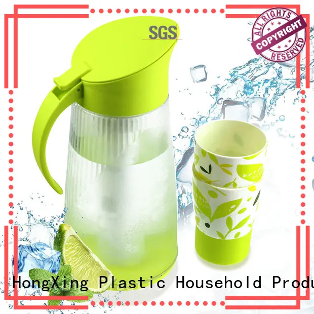 HongXing clear plastic jugs with lids good design to store vegetables 1
