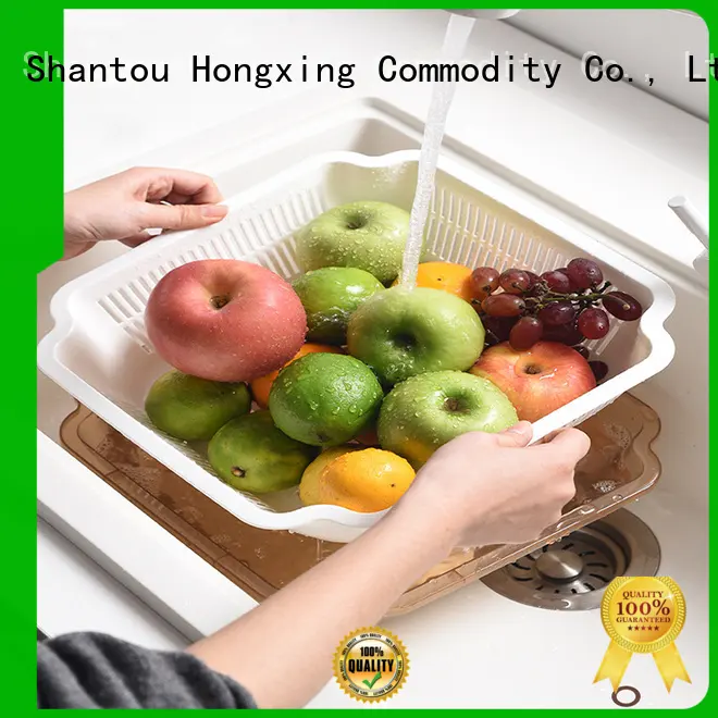 HongXing non-cracking plastic household items wholesale to store vegetables 1