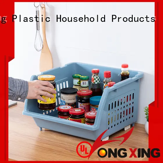 HongXing safety plastic laundry basket with excellent performance for storage jars 1