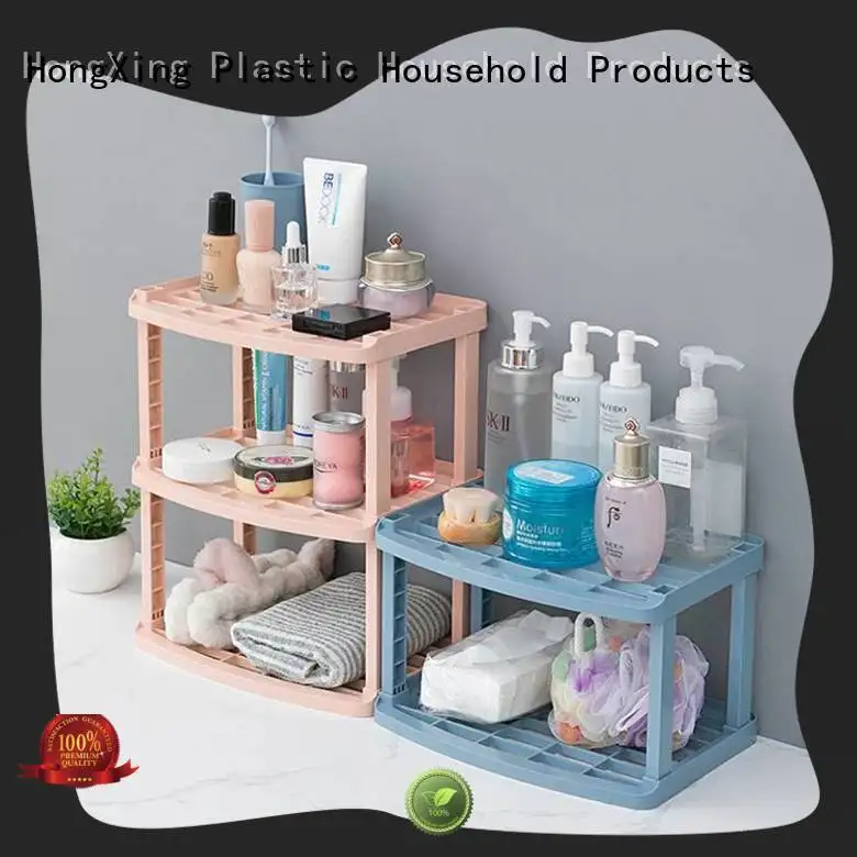 Cute plastic shelf rack suction factory price for kitchen squeezer 1