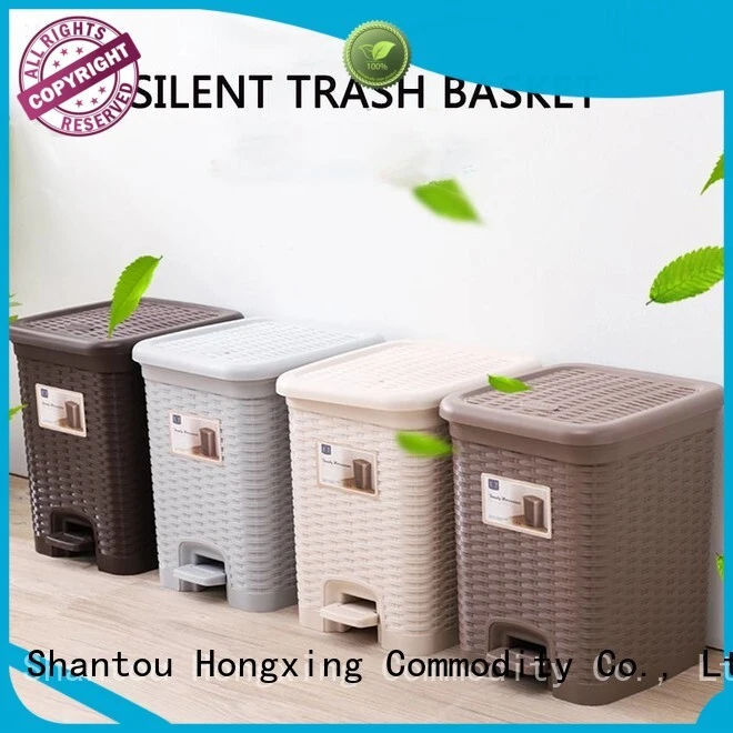 HongXing trash plastic kitchen trash cans with many colors for room 1