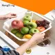 new design plastic dish drying rack rackplastic button design to store dishes 1