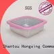 HongXing great practicality plastic food storage containers with many colors for salad 1