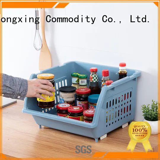 HongXing size plastic storage basket for storage small containers for storage clothes 1