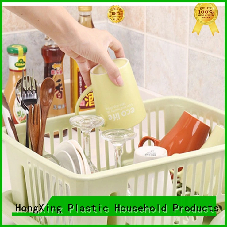 HongXing grip plastic basket with good quality for storage clothes 1