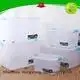 HongXing fashionable plastic storage boxes with wheels stable performance for sandwich 1