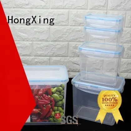 HongXing 100% leak-proof airtight food storage with many colors for salad 1