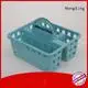 HongXing different colors plastic laundry basket with lid with affordable price for storage clothes 1