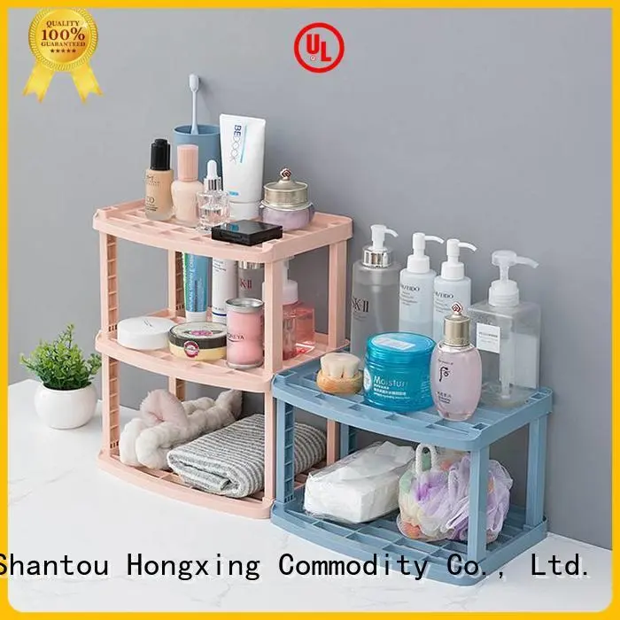 HongXing Various styles plastic shelf rack bulk production for home juice 1