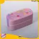 HongXing straw bento style lunch box for stocking fruit 1
