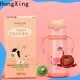 HongXing embroidered bulk plastic bottles button design for salad 1