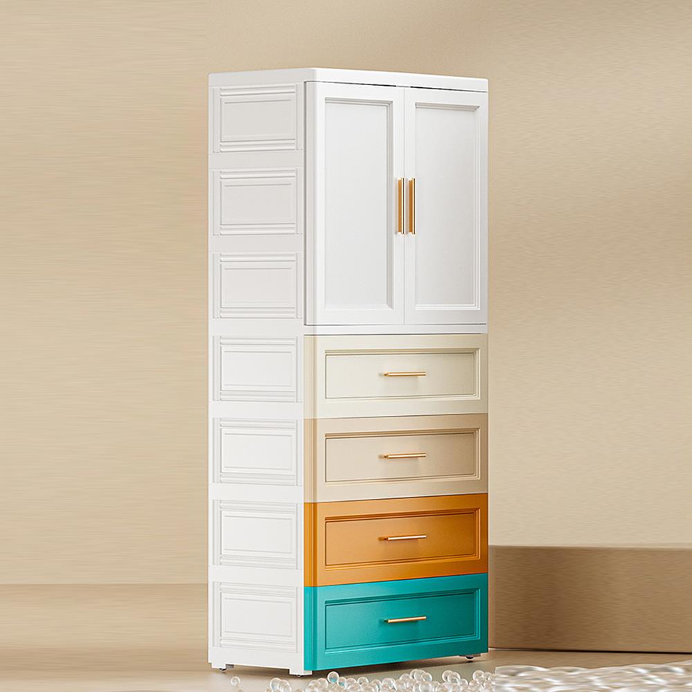 Large Baby Wardrobe, Home Hanging Clothes Storage Cabinet 2