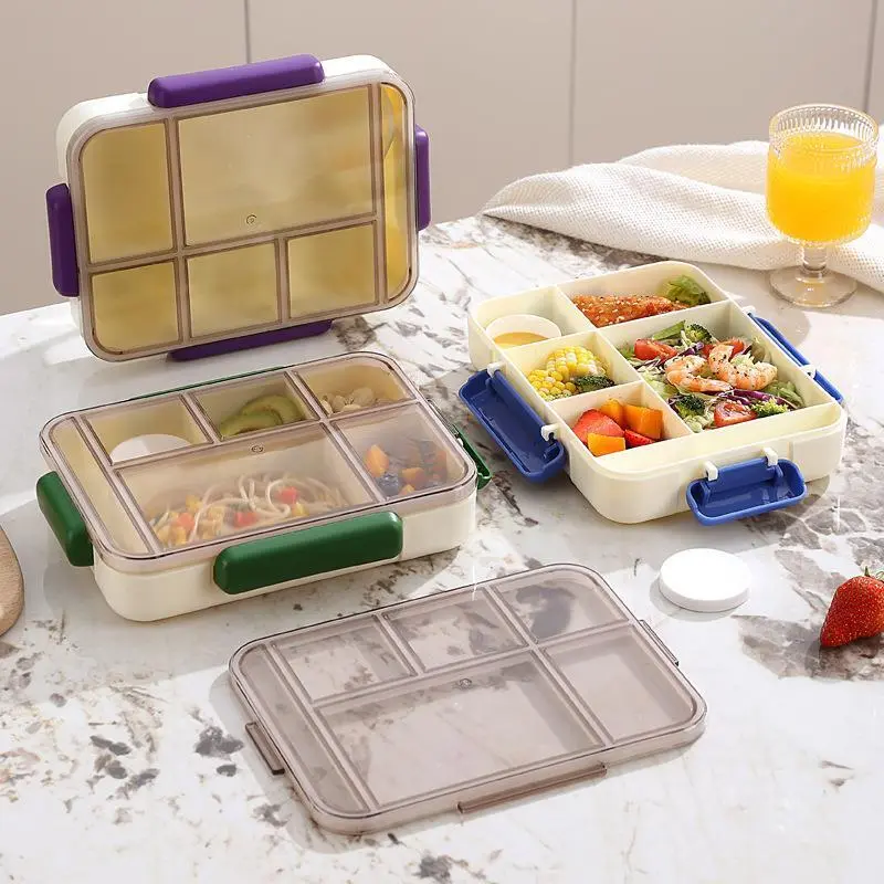 Amazon Cross Border Student Lunch Box, Portable Tableware Bento Box 1