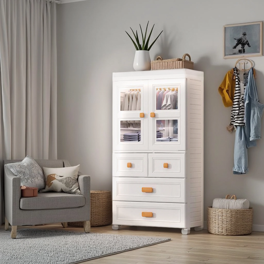 Neat Kids' Clothing Storage, Home Hanging Storage Cabinet 1