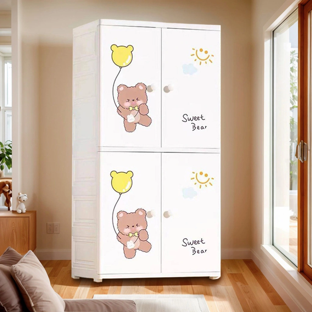 Little Bear Pattern, Charming Multi-Layer Baby Storage Drawer Cabinets 1