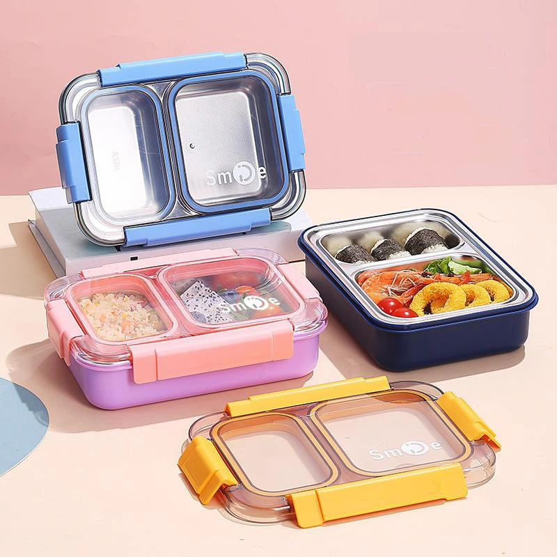 Independent Sealed Stainless Steel Lunch Box, Insulated Lunch Box 1