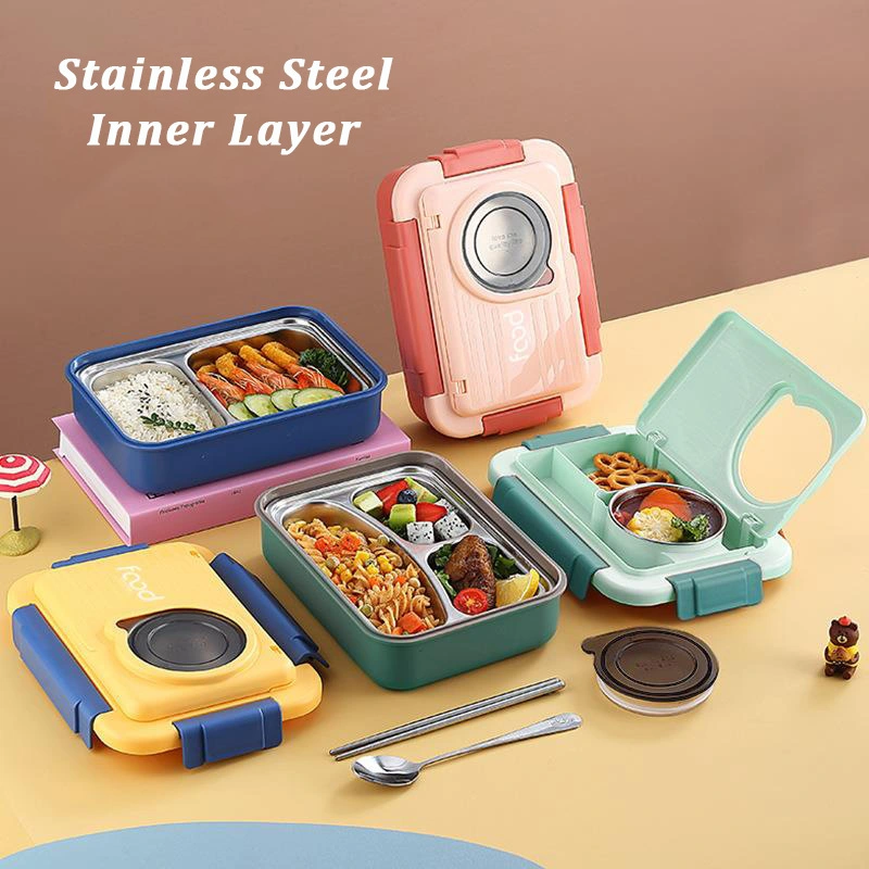 Stainless Steel Multi Compartment Lunch Box, Urban Spacecraft Lunch Box 1
