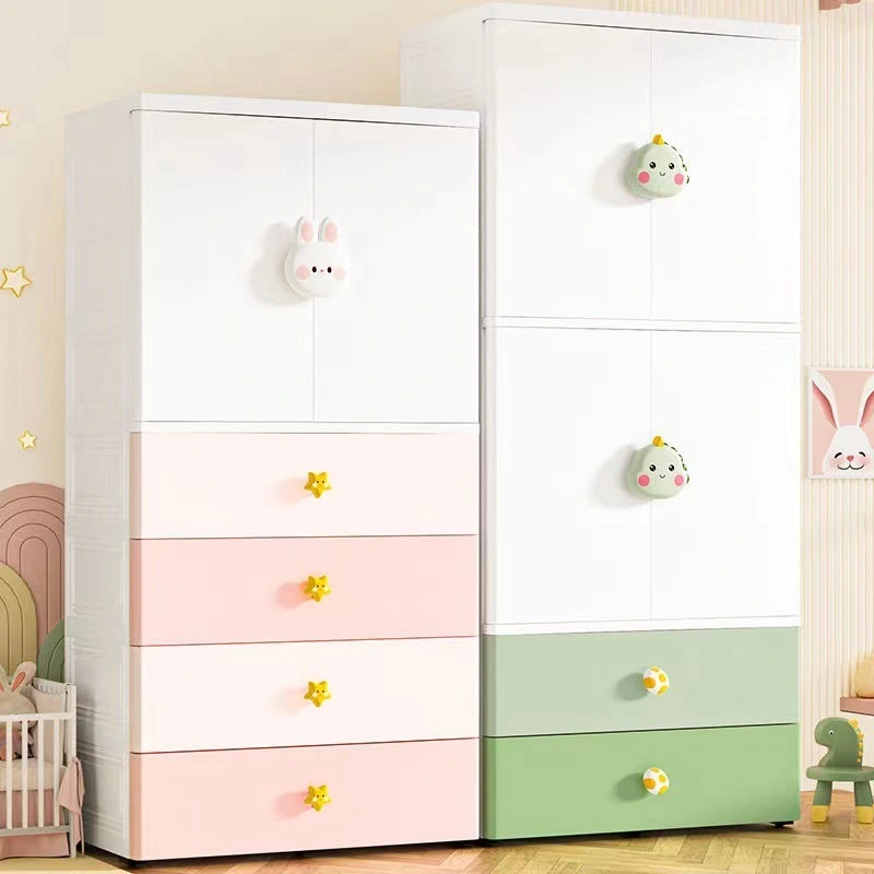 Extra Large Baby Wardrobe, Thickened Children's Multi-layer Storage Cabinet 1