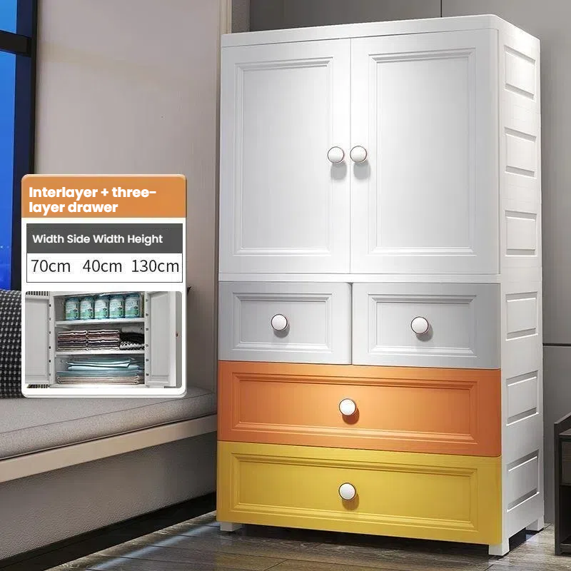 Colorful Children's Drawer Storage Cabinet 6