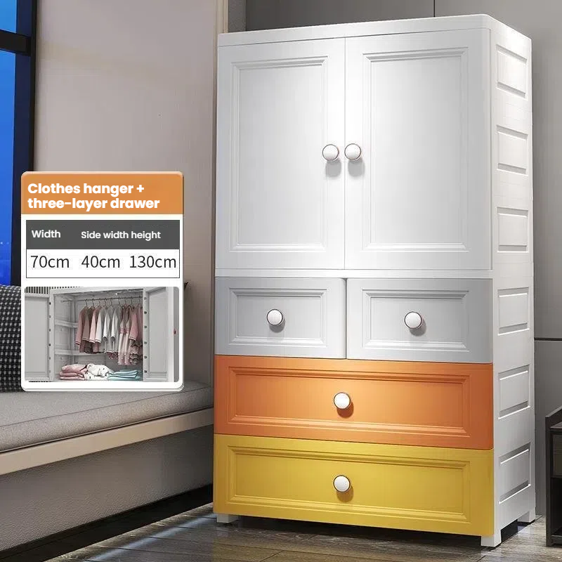 Colorful Children's Drawer Storage Cabinet 7