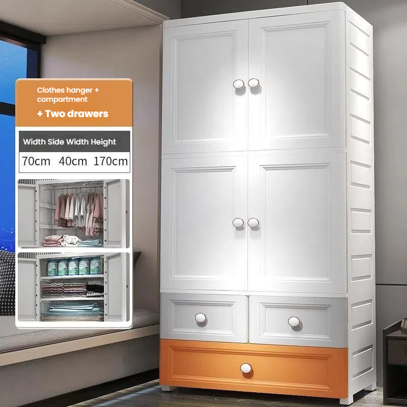 Colorful Children's Drawer Storage Cabinet 8