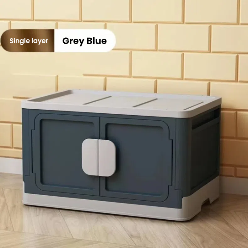 Thickened Storage Box, Transparent Folding Storage Box 3