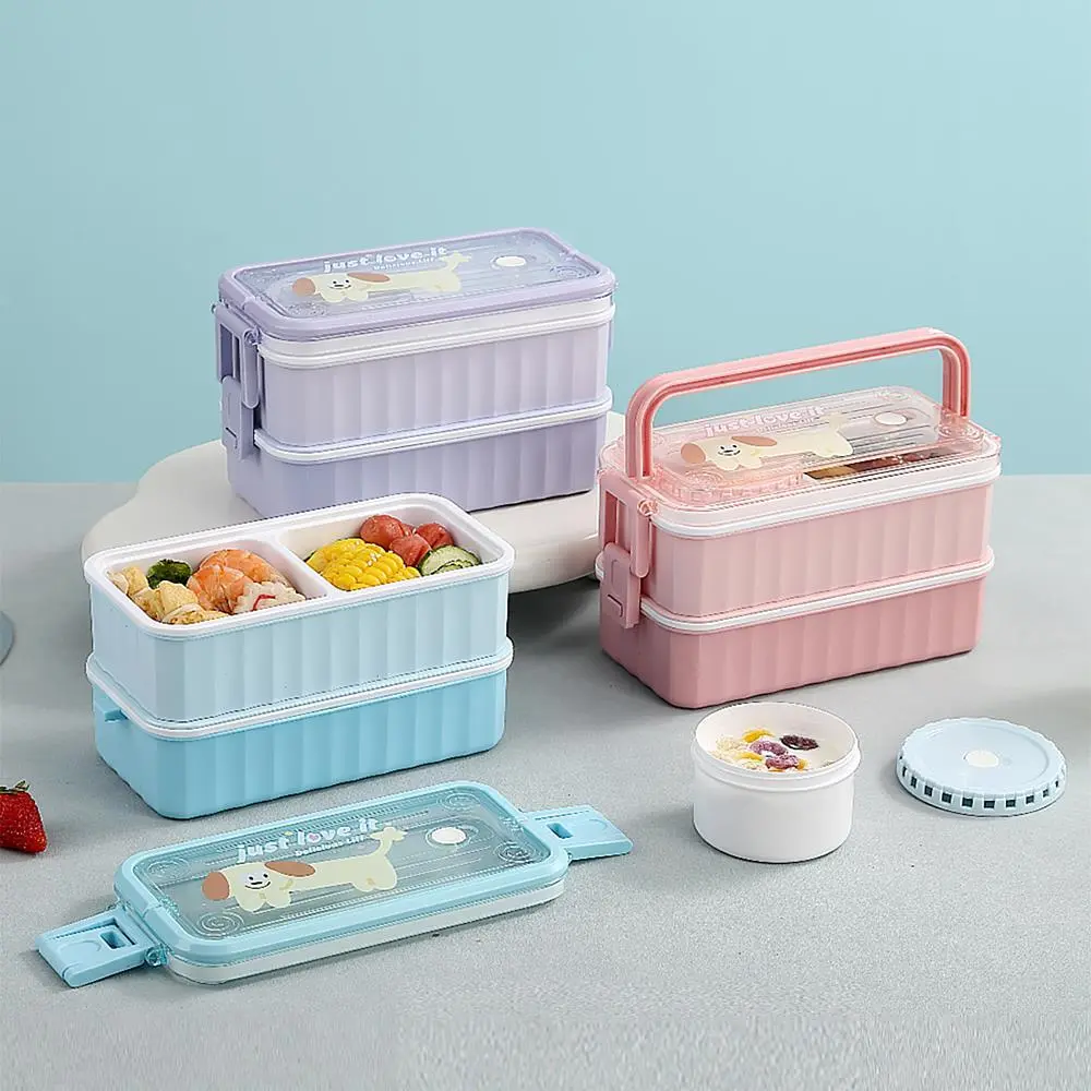Hongxing School Lunch Box, Portable Elementary School Lunch Box and Fruit Bento Box 1
