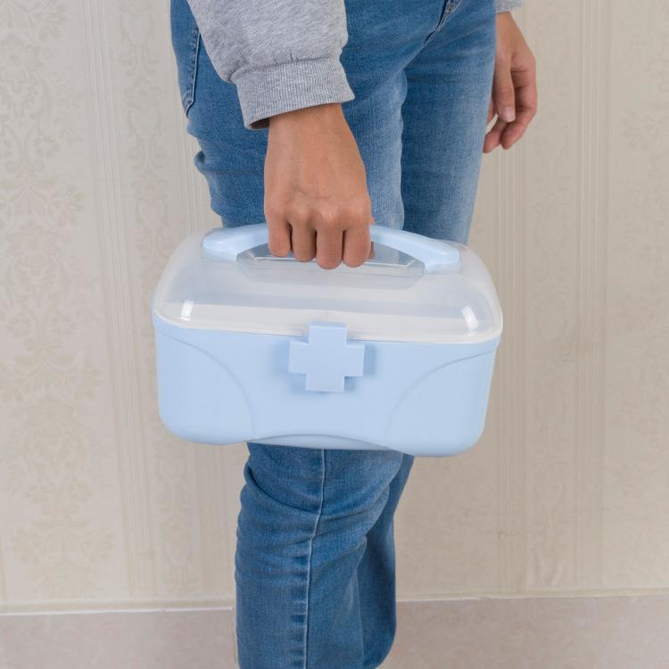 Hongxing Family Emergency Kit, Household Portable Medicine Box Hand-held Plastic Medicine Box 4