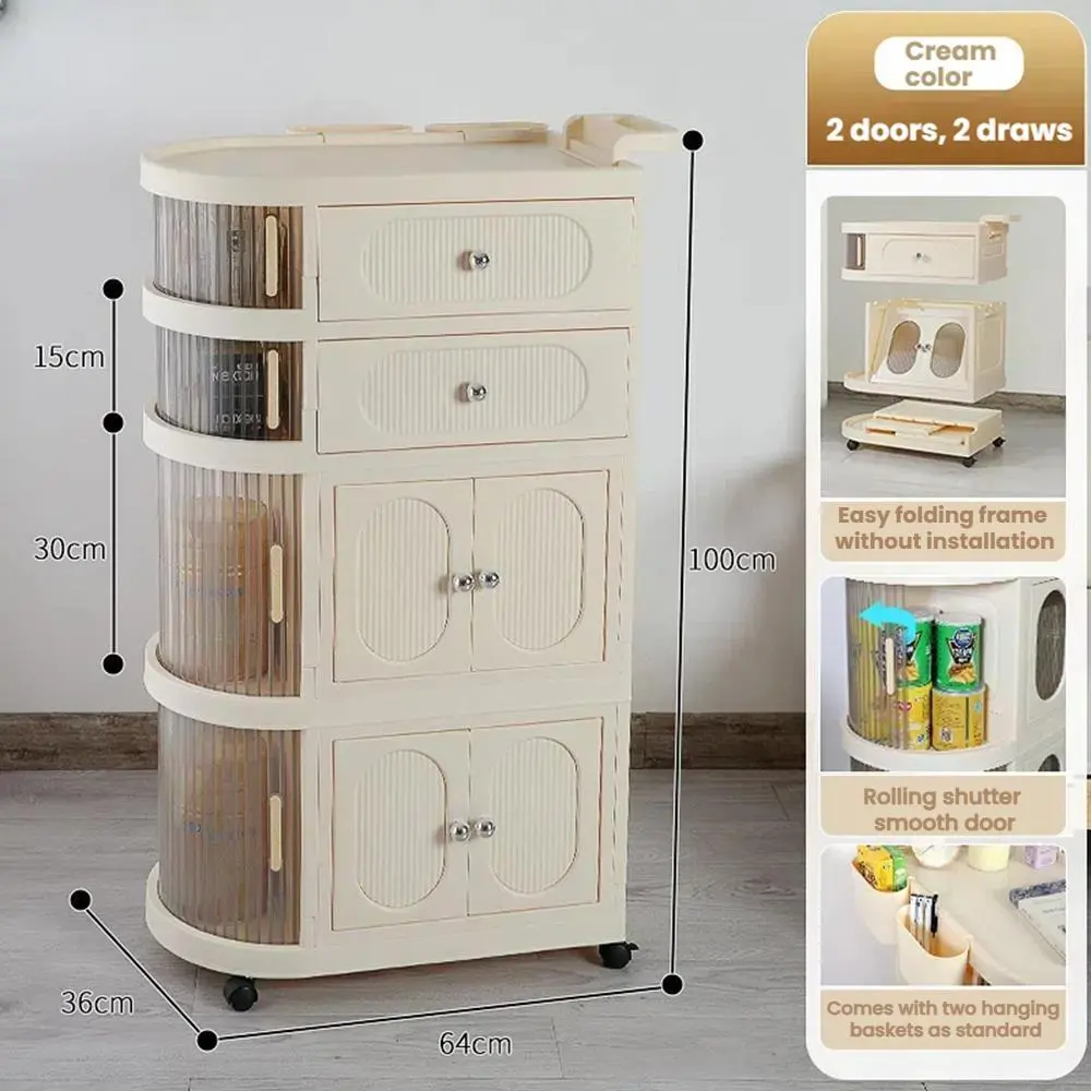 HongXing Plastic Trolley,Rolling Hand Cart 1