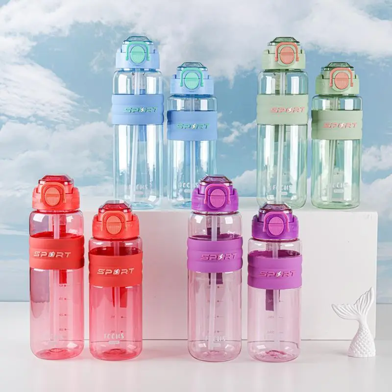 HongXing Sport Water Bottle with Straw | Large-Capacity 750ml & 950ml Leak-Proof Bottle 1
