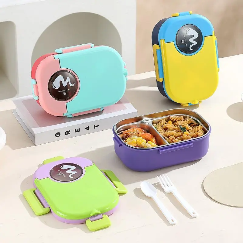 2-Compartment Meal Prep Container for Kids | Lunch Box Factory HongXing 1
