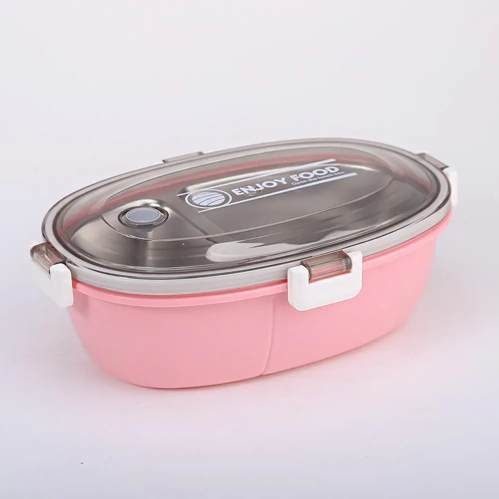 Egg-Shaped Print Stainless Steel Lunch Box | Plastic Lunch Box Factory - HongXing 1