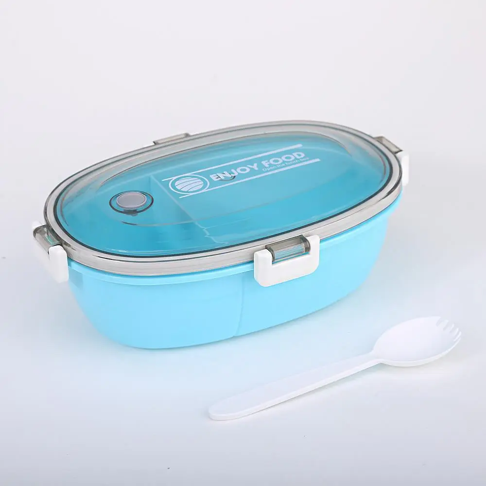 Egg-Shaped Printed Plastic Lunch Box | Plastic Lunch Box Factory - HongXing 1