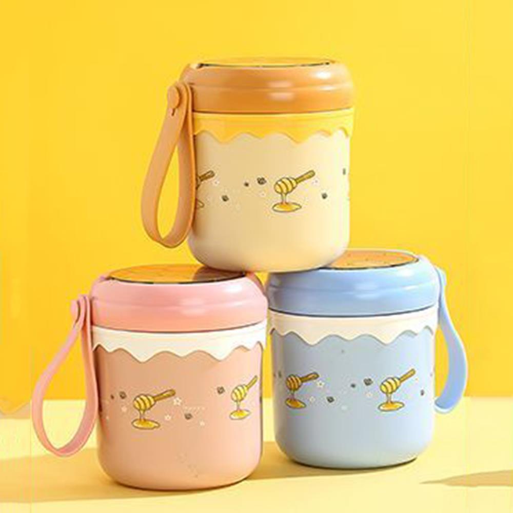 Cute Honey Jar Soup Cup | Plastic Lunch Box Factory - HongXing 1