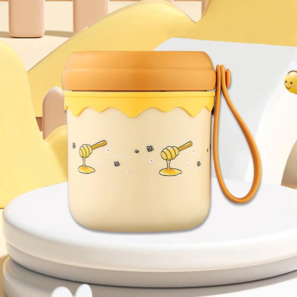 Cute Honey Jar Soup Cup | Plastic Lunch Box Factory - HongXing 2