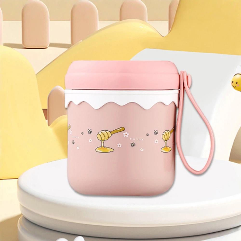 Cute Honey Jar Soup Cup | Plastic Lunch Box Factory - HongXing 3