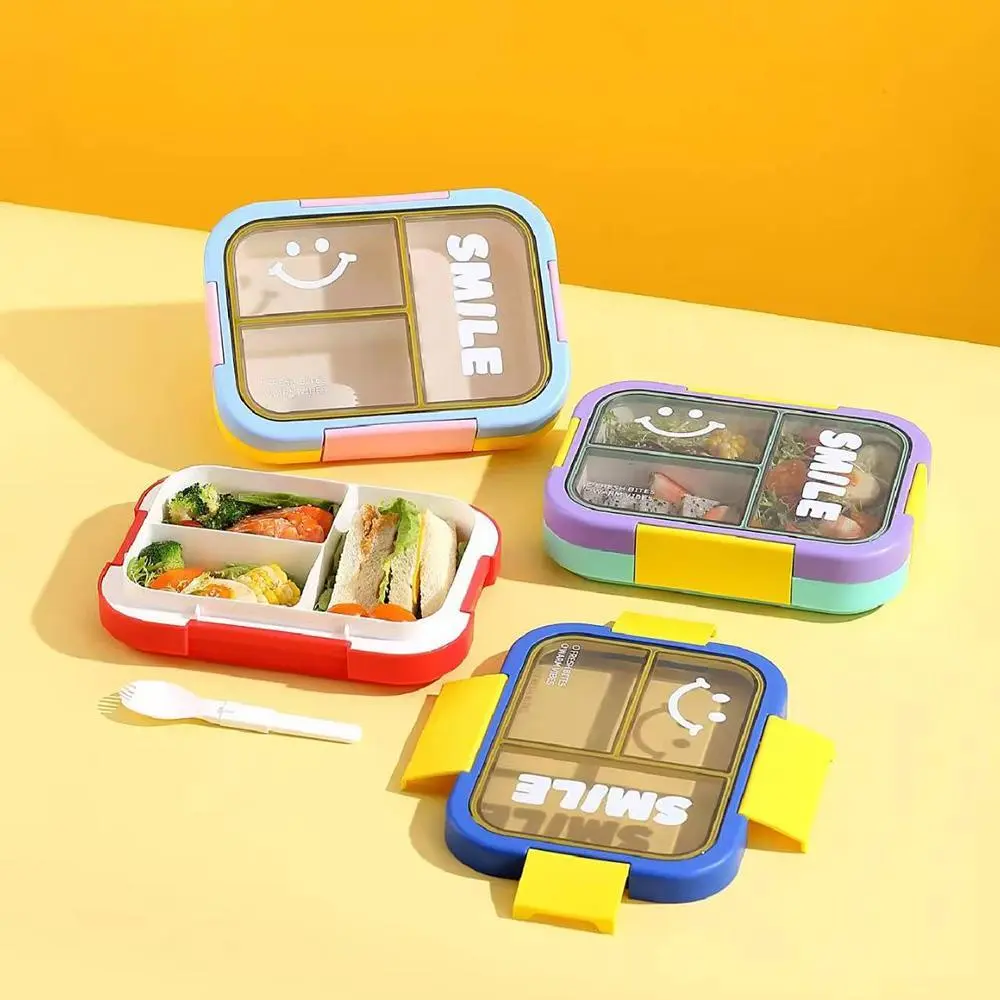 Wholesale Transparent Compartment Sealed Lunch Boxes | Custom Plastic Bento Box Factory - HongXing 1