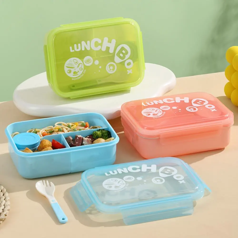 3-Compartment Transparent Lunch Box | Custom Lunch Box Factory - HongXing 1