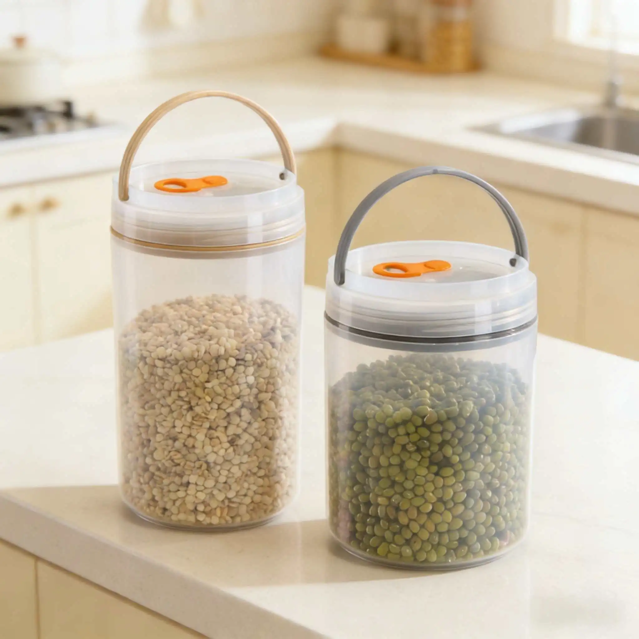Airtight Food Storage Jar | Transparent Container Factory - HongXing 1