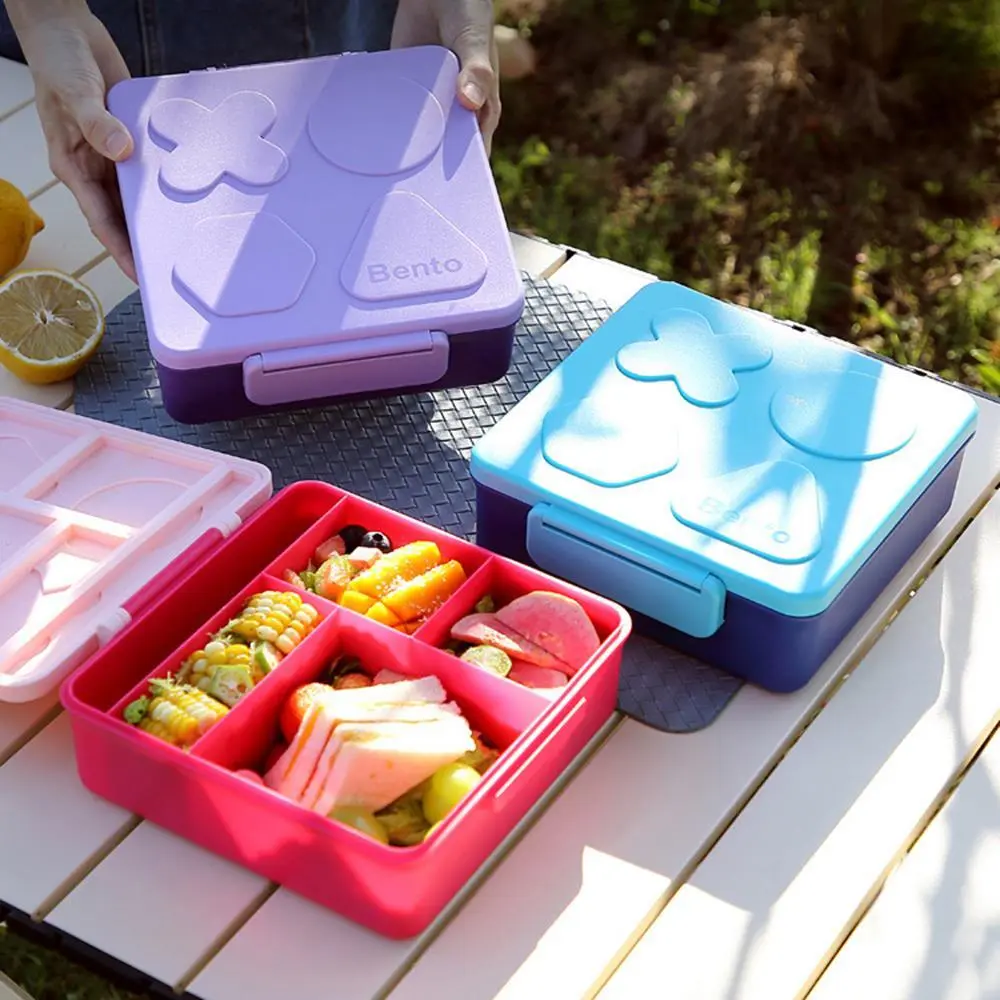 Block Snack Bento Box | Plastic Lunch Box Factory - HongXing 1