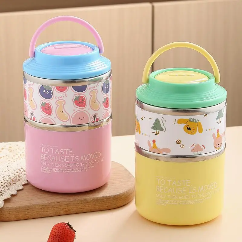 Double-Layer Insulated Lunch Box | Plastic Lunch Box Factory - HongXing 1