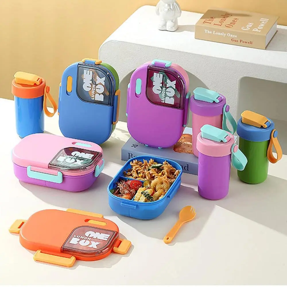 Bento Box with Water Cup Set | Plastic Lunch Box Factory - HongXing 1