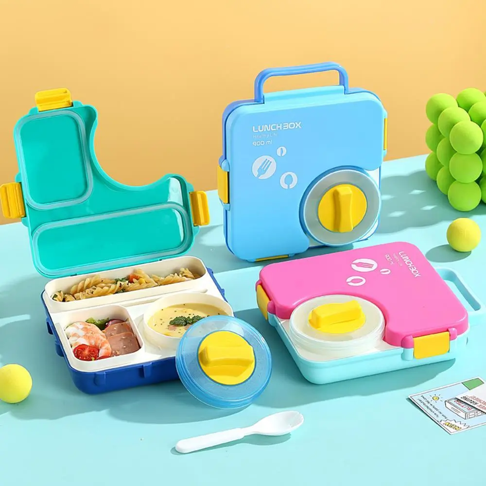 Minimalist 3-Compartment Lunch Box | Plastic Lunch Box Factory - HongXing 1