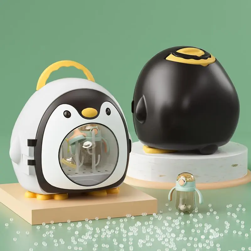 Hongxing Baby Milk Powder Dispenser Container, Penguin Baby Bottle Sterilizing & Storage Cabinet 1