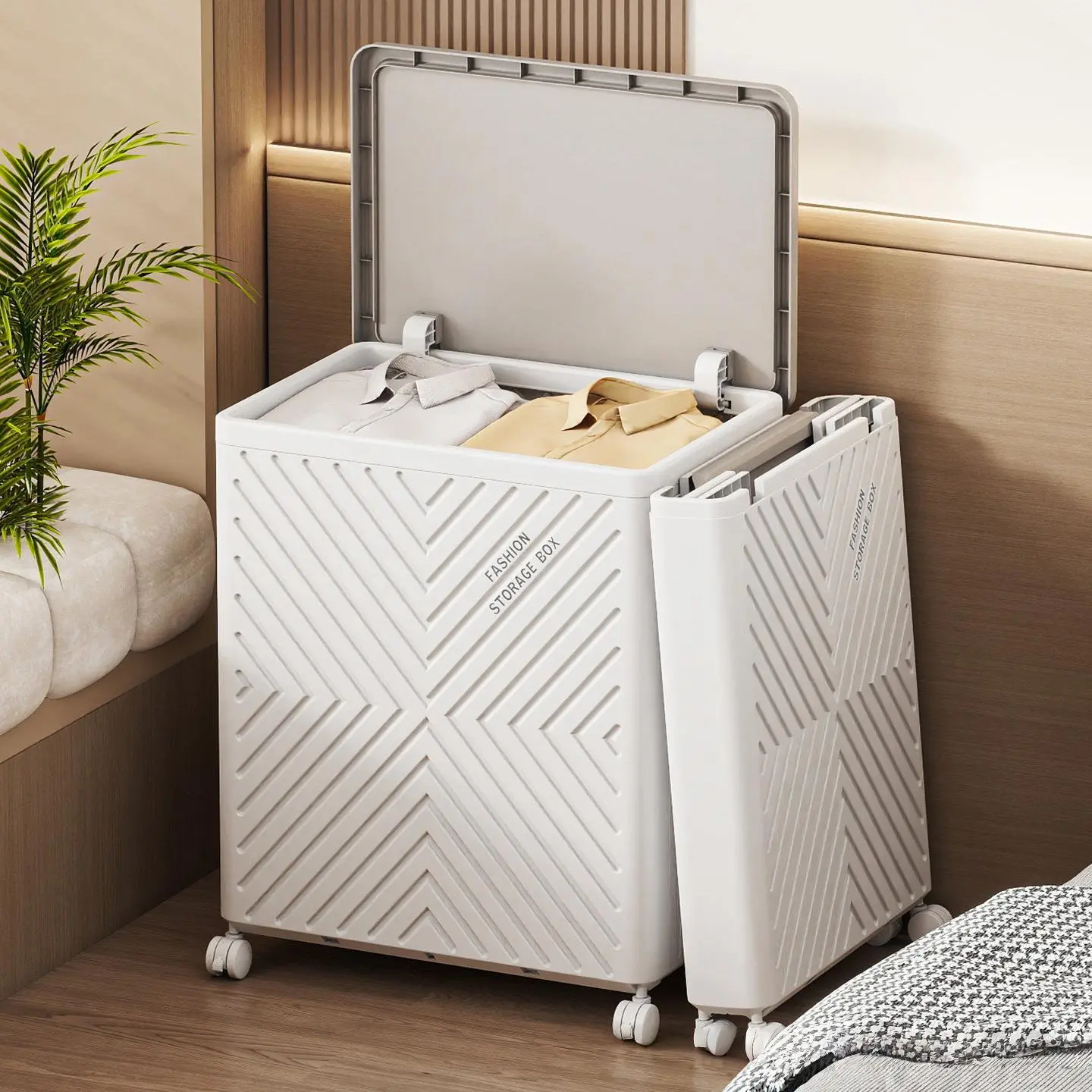 Foldable Large Storage Box | Plastic Household Products Factory - HongXing 1