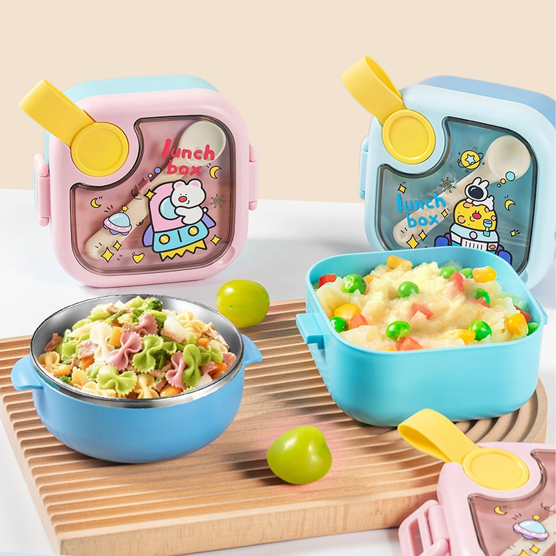 HongXing Children's Bento Lunch Box, Kids' On-the-Go Food Set 1