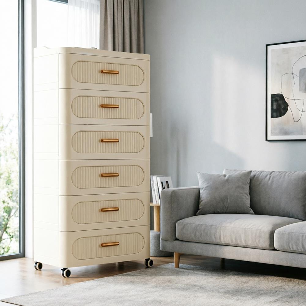 HongXing Wide Opaque Tower 3–7 Tiers Cream Ivory PP | Factory Direct 4